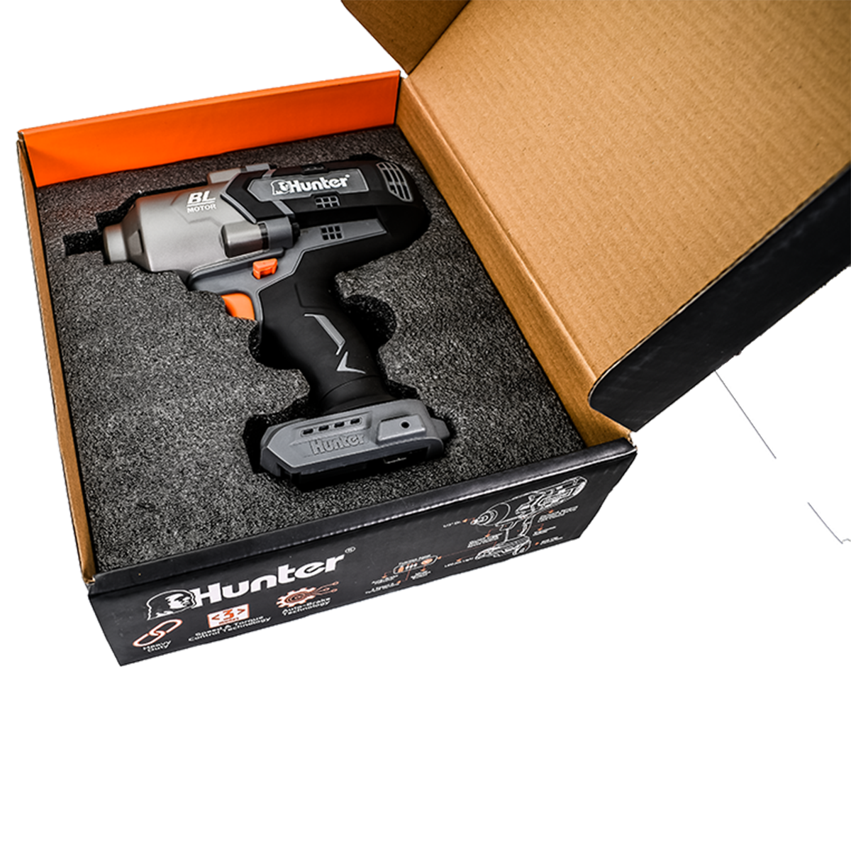 Nm BL 18V 1000 מפתח אימפקט – תמונה 7