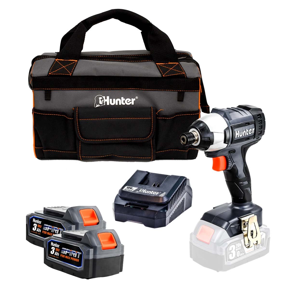 Brushless 18V מברגת אימפקט נטענת – תמונה 9