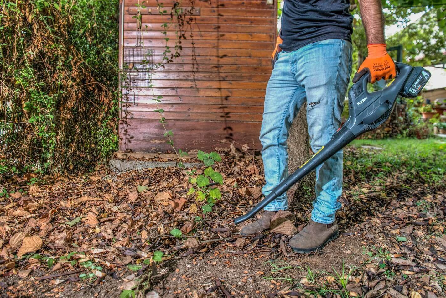 18V מפוח עלים נטען – תמונה 2