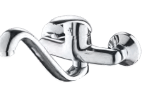 פית נחש ארוכה אקווילה ATLANTIC ברז קיר