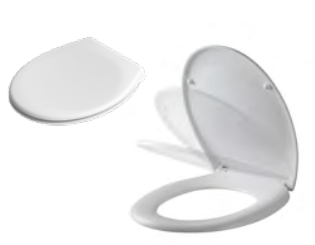 טריקה שקטה והתקנה עילית לבן פרימיום ULTRA מושב אסלה