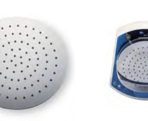 ראש מקלחת עגול ניקל 22 ס"מ אמיר