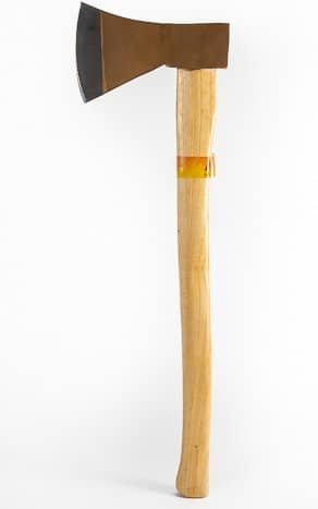 גרזן 600 גרם ידית עץ צהובה