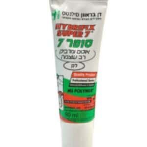 דבק-סיליקון סופר 7 לבן