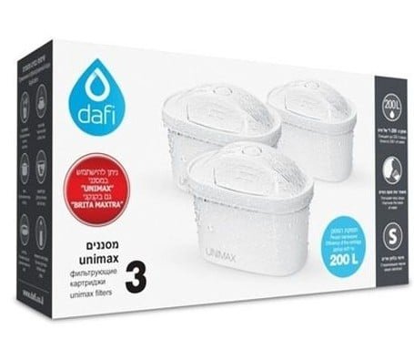 מסנני מים UNIMAX – מארז 3 יחידות