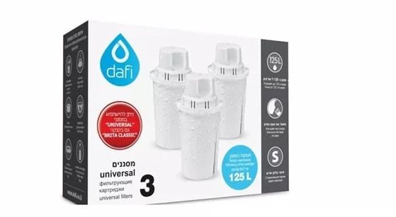 מסנני מים אוניברסליים – מארז 3 יחידות