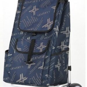 עגלת קניות מתקפלת עם תיק בד SLGM