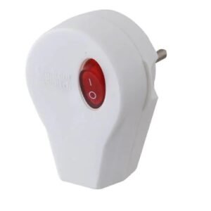 תקע כוח עם מפסק מואר – Semicom Switch